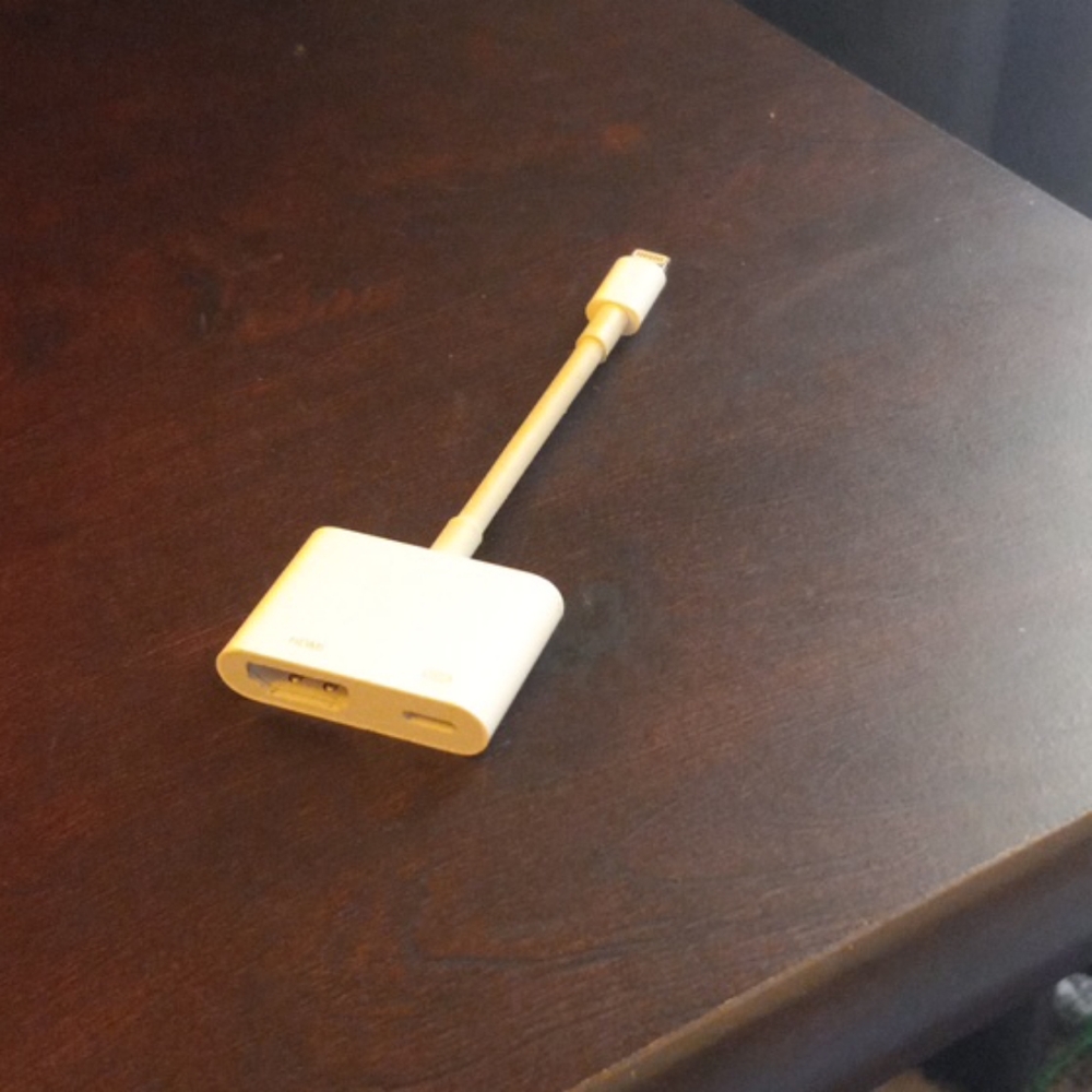 I phone Apple TV connecter